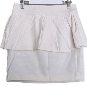 Zara Woman White Skirt